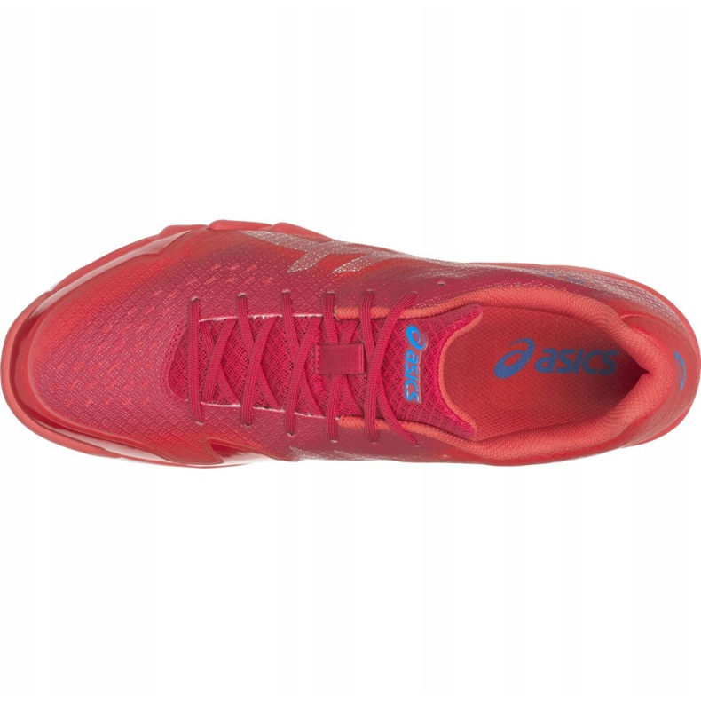 Zapatillas de squash Asics Gel-Blade 6 M R703N-600 rojo 2