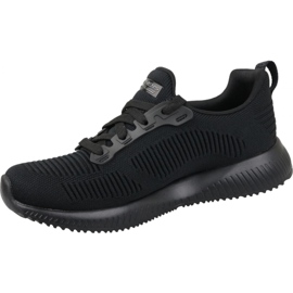 Zapatillas Skechers Bobs Squad W 31362-BBK negro 1 Zapatillas Skechers Bobs Squad W 31362-BBK negro 1