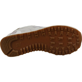 Calzado New Balance W WL574LCC gris 3