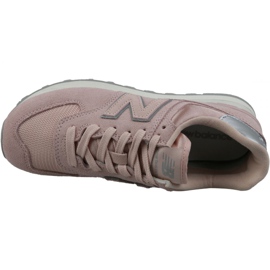 Calzado New Balance W WL574OPS rosado 2