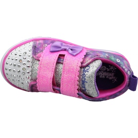 Zapatos Skechers Sparkle Lite Jr 20147N-PRMT rosa 2