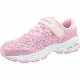 Skechers D'Lites Jr 664086L-LTPK zapatos rosas rosado 1