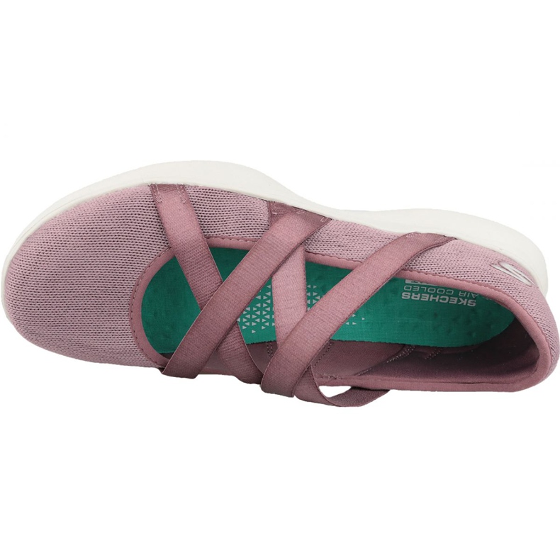Skechers Serene Elation 15847-MVE Violet Zapatos púrpura 2