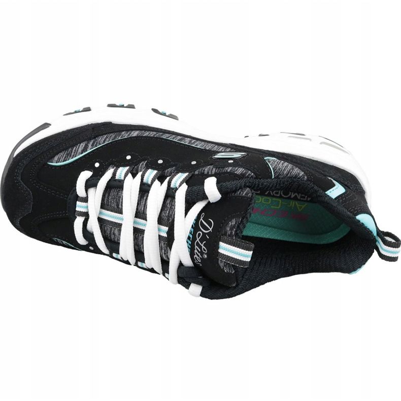 Zapatos Skechers D'Lites W 11936-BKTQ negro 2