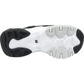 Zapatos Skechers D'Lites 3.0 W 12956-BKW negro 3