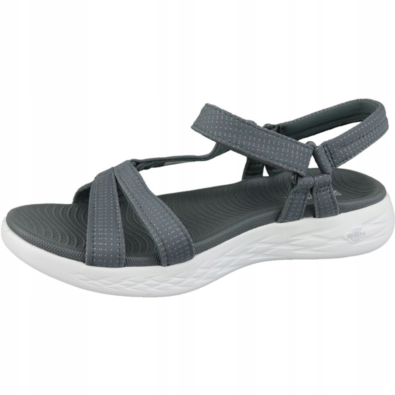 Sandalias Skechers On The Go 600 15316-CHAR gris 1 Sandalias Skechers On The Go 600 15316-CHAR gris 1