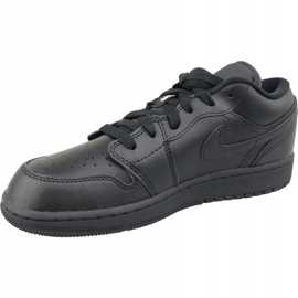 Nike Jordan Air 1 Low Bg M 553560-006 negras zapatillas negro 1 Nike Jordan Air 1 Low Bg M 553560-006 negras zapatillas negro 1