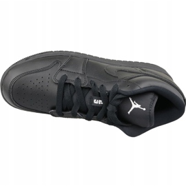 Nike Jordan Air 1 Low Bg M 553560-006 negras zapatillas negro 2