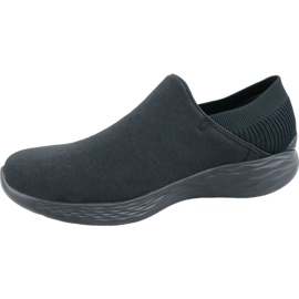 Skechers usted-intuición W 15802-BBK negro 1 Skechers usted-intuición W 15802-BBK negro 1