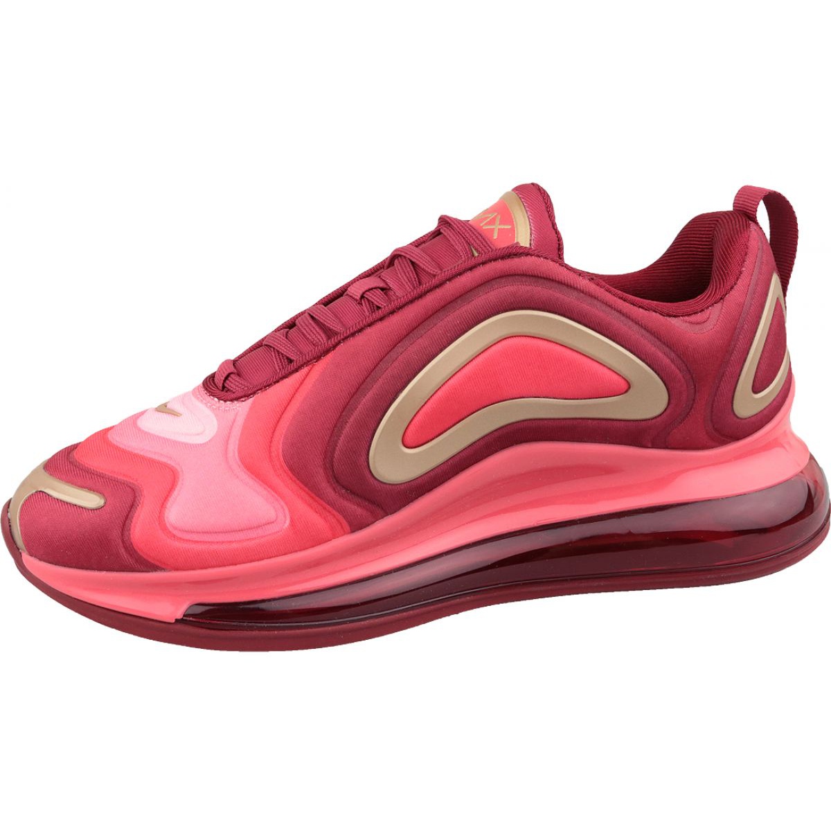 Zapatillas Nike Air Max 720 GS JR Rojas Nino Zapatos de moda