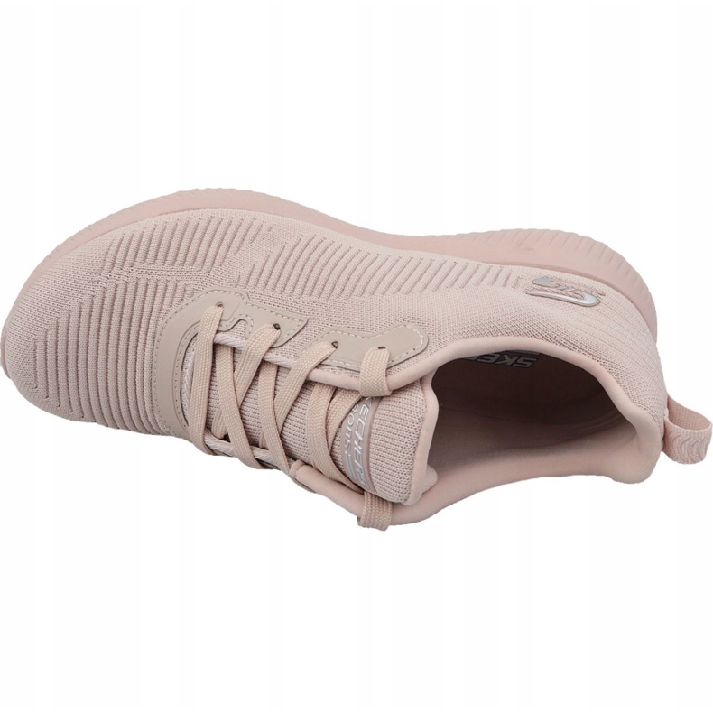 Zapatillas Skechers Bobs Squad W 32504-PNK rosado 2