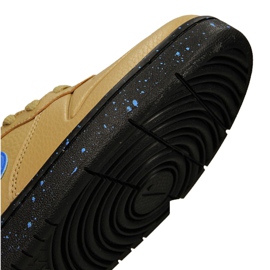 Nike Court Borough Mid Bota 2 (GS) Jr BQ5440-701 amarillo 4