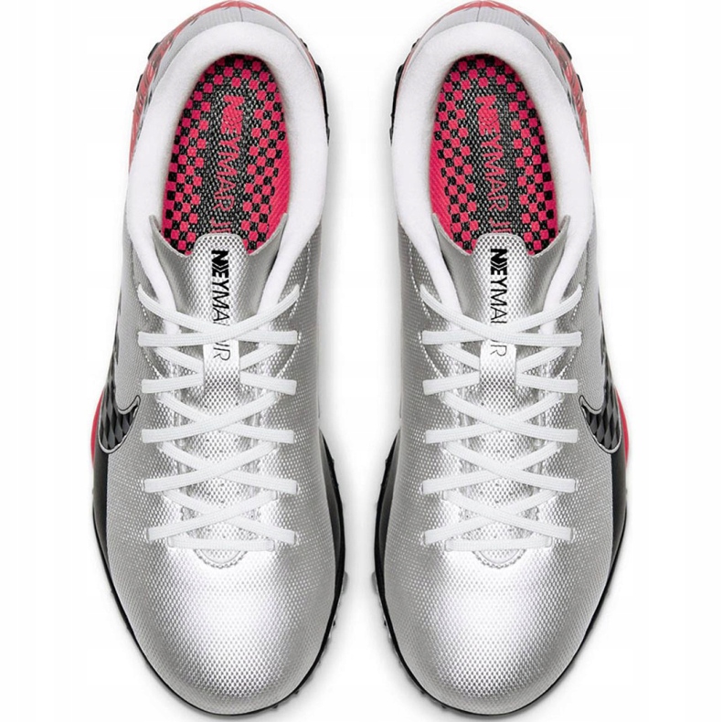 Calzado de fútbol Nike Mercurial Vapor 13 Academy Neymar Tf Jr AT8144-006 gris blanco 1 Calzado de fútbol Nike Mercurial Vapor 13 Academy Neymar Tf Jr AT8144-006 gris blanco 1