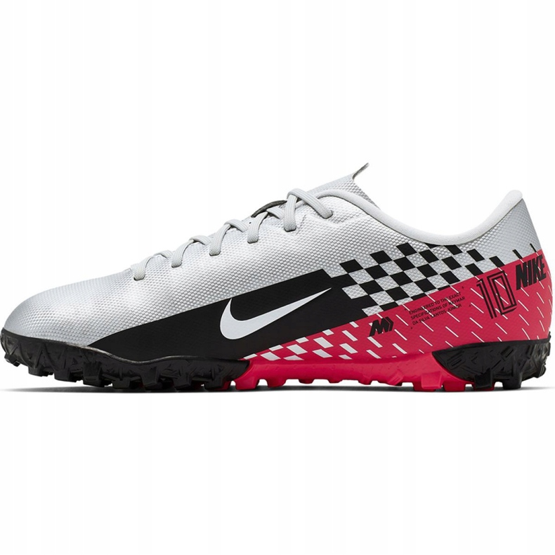 Calzado de fútbol Nike Mercurial Vapor 13 Academy Neymar Tf Jr AT8144-006 gris blanco 2 Calzado de fútbol Nike Mercurial Vapor 13 Academy Neymar Tf Jr AT8144-006 gris blanco 2