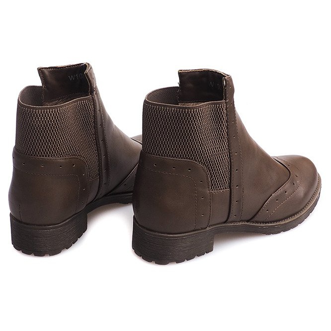 Botas de jazz clásicas W102 Khaki verde 1 Botas de jazz clásicas W102 Khaki verde 1