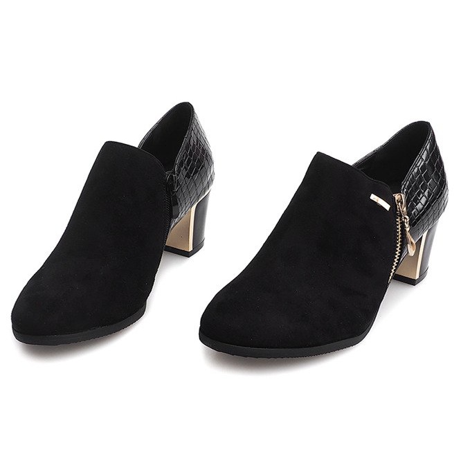 Boots On Heel 6661 Negro 1