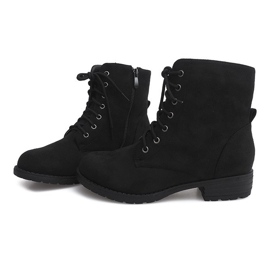 Botines Ante Jodhpur B768 NEGRO 2