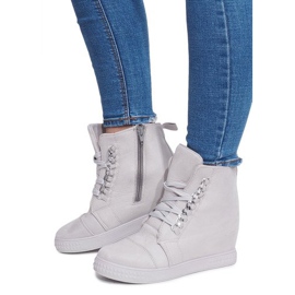 Deportivas Cuña 1867 Gris 1 Deportivas Cuña 1867 Gris 1