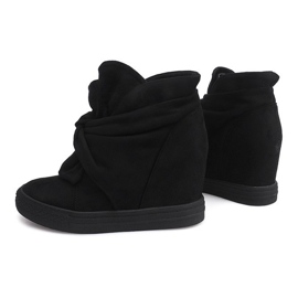 Zapatillas de cuña 6351-Y Black negro 4