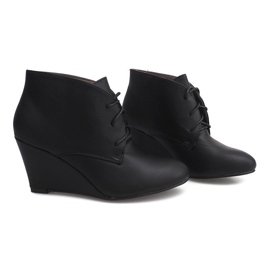 Wedges On Wedge Boots 1177B Negro 2