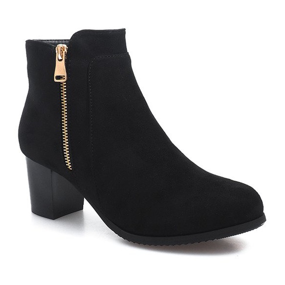 Boots On Heel J0049-1 Negro 1