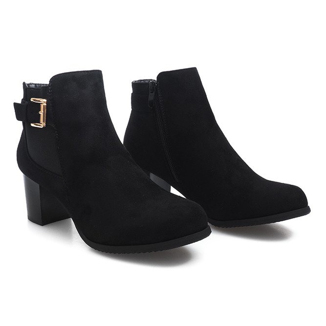 Boots On Heel J0052-1 Negro 1