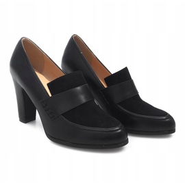 Zapatos en una barra D11 Negro 3
