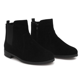 Botines Ante Jodhpur FC-P07 Negro 2