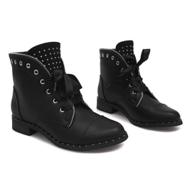 Botas exclusivas Y8152 Negro 2