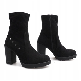 Botas de ante BG-59 Negro 2