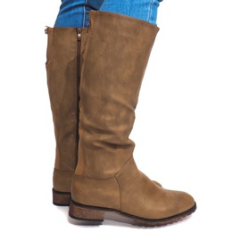 Botas altas y cálidas BL2830 Khaki verde 2 Botas altas y cálidas BL2830 Khaki verde 2