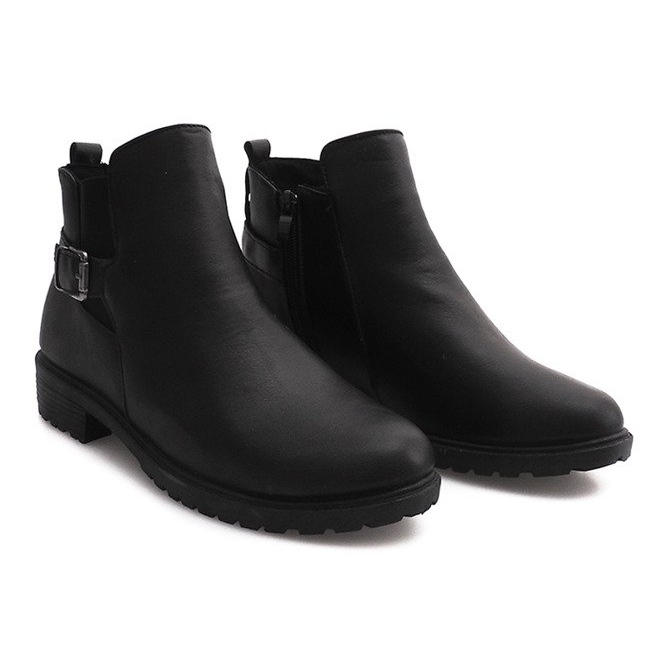 Botas de abrigo XY-293 Black negro 1 Botas de abrigo XY-293 Black negro 1