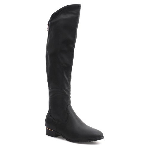 Botas altas y delgadas A7898-38 Negro 1