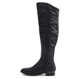 Botas altas y delgadas A7898-38 Negro 2