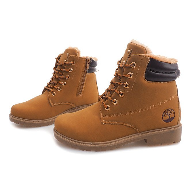 Botas de madera con aislamiento BED01 Camel marrón 2 Botas de madera con aislamiento BED01 Camel marrón 2