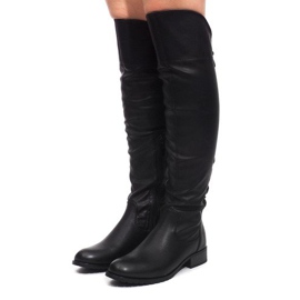 Botas elegantes F103 Negro 3