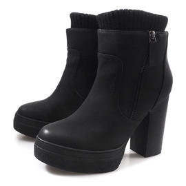 Botas atadas Workers X9102 Negro 2