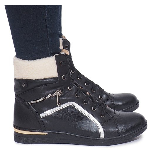 Zapatillas Warm RY93022-1 Negro 1 Zapatillas Warm RY93022-1 Negro 1