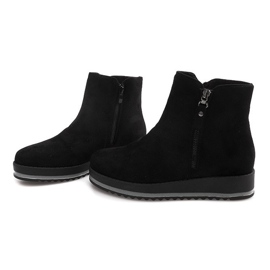 Botines calientes Jodhpur boots K-103 Black negro 4