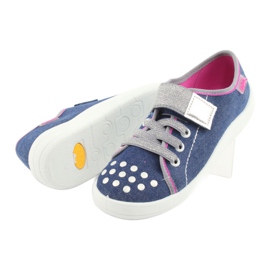 Calzado infantil befado 251Y109 azul gris 5
