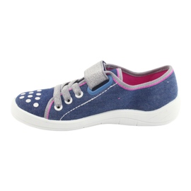 Calzado infantil befado 251Y109 azul gris 2