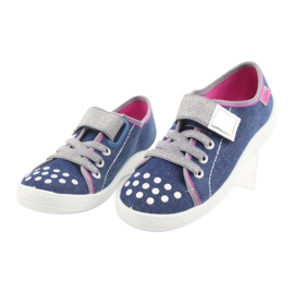 Calzado infantil befado 251Y109 azul gris 3