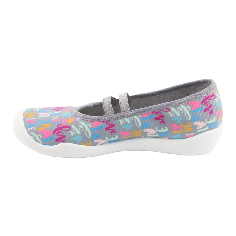 Calzado infantil befado 116Y261 azul rosado gris verde amarillo 2