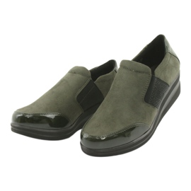 Zapatos con cuña Sergio Leone 225 oliva negro verde 3