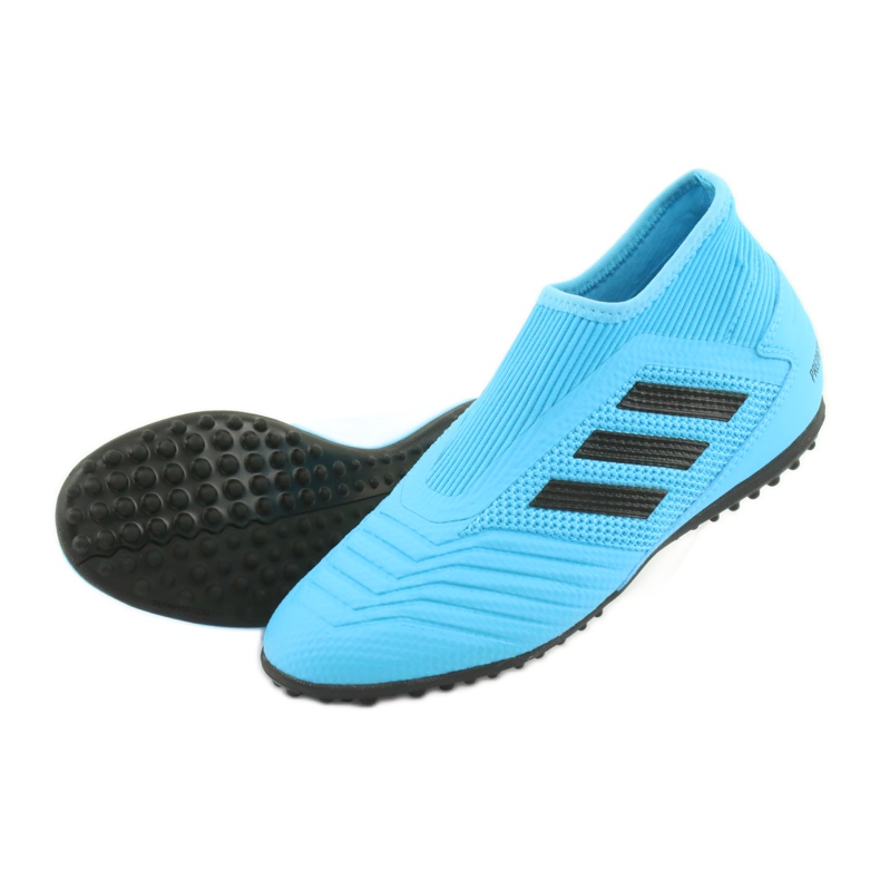 Botas de fútbol adidas Predator 19.3 Ll Tf Jr EF9041 azul 4