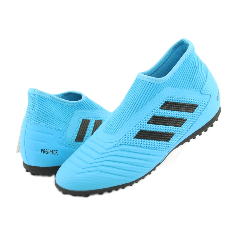 Botas de fútbol adidas Predator 19.3 Ll Tf Jr EF9041 azul 3