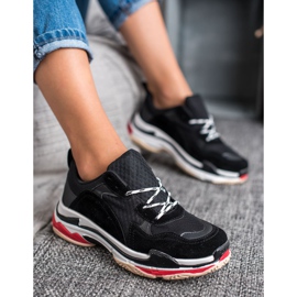 SHELOVET Calzado deportivo casual negro multicolor 4