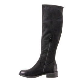 Botas de ante VINCEZA negro 7