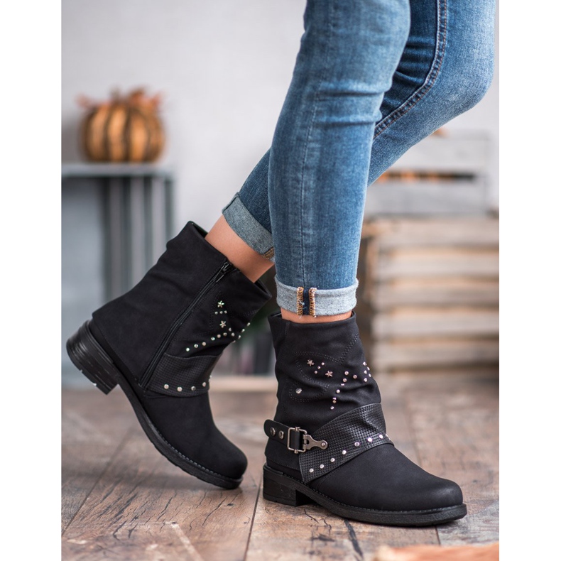 SHELOVET Trabajadores de moda negro 2