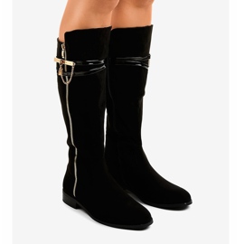 Botas de abrigo negras 7570-PG negro 1 Botas de abrigo negras 7570-PG negro 1